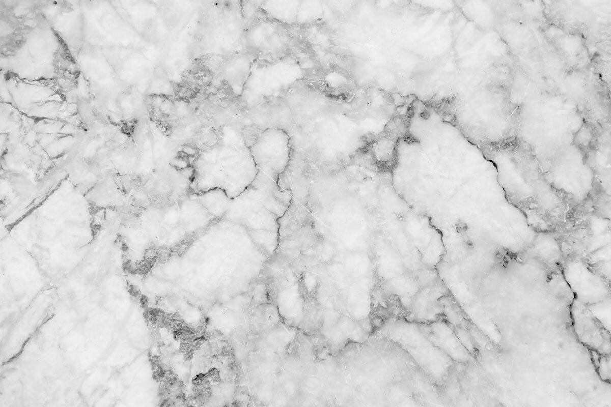 Premium White Marble Stretch Ceiling – Classic Luxury Stone Design