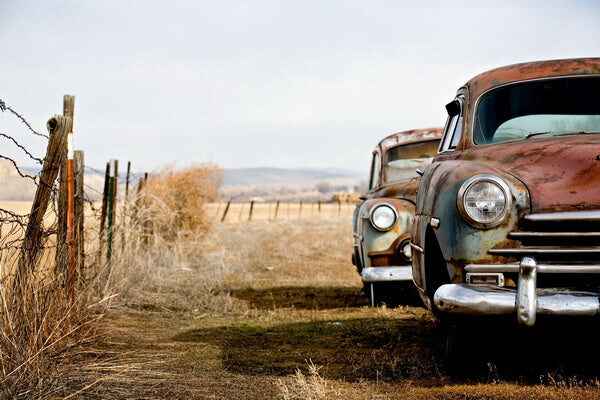 Rustic Relics on a Forgotten Road