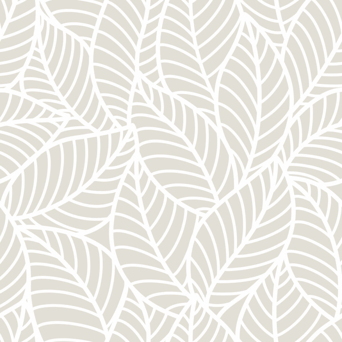 Soft Leaf Harmony – Minimal Botanical Pattern