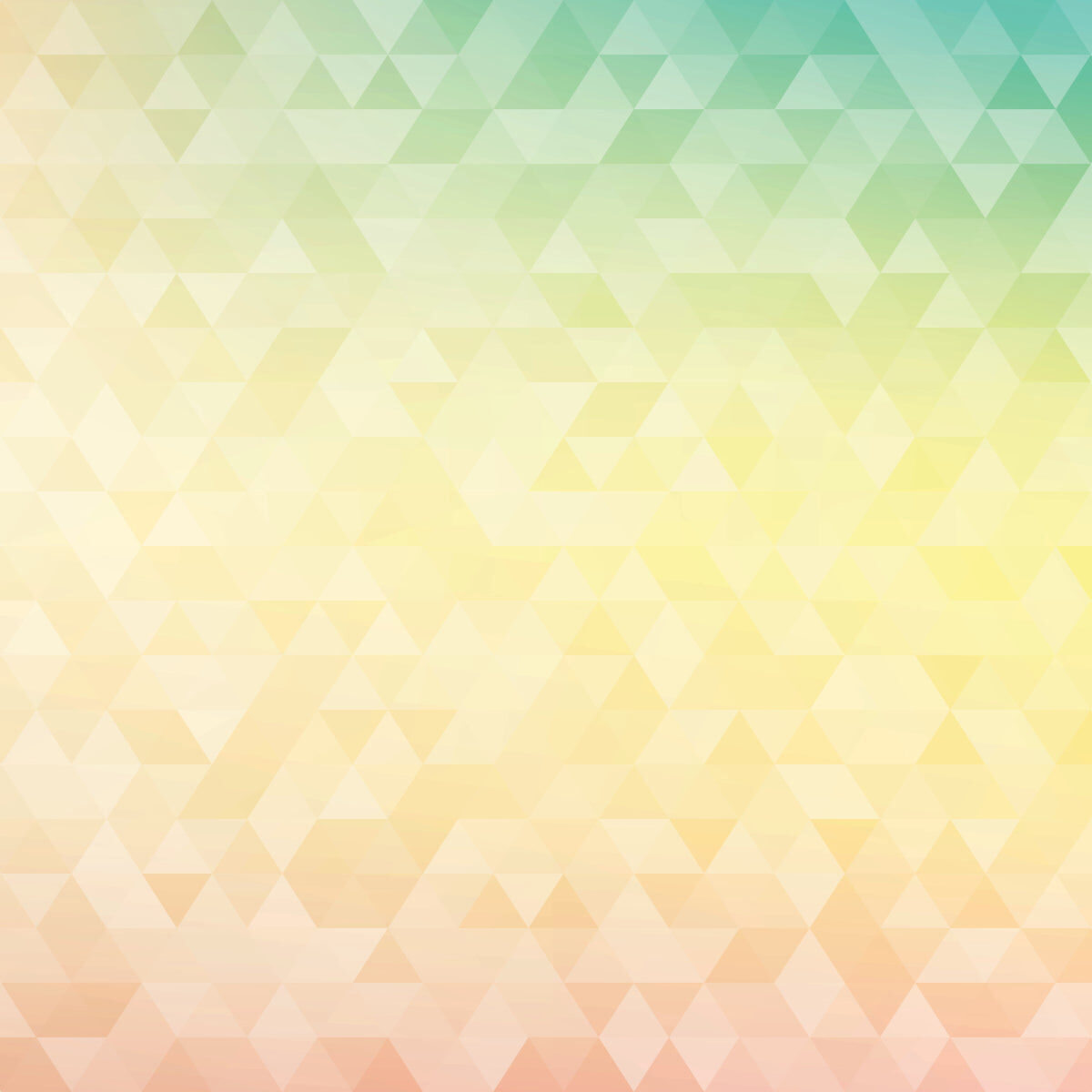 Soft Pastel Gradient Triangle Pattern Design