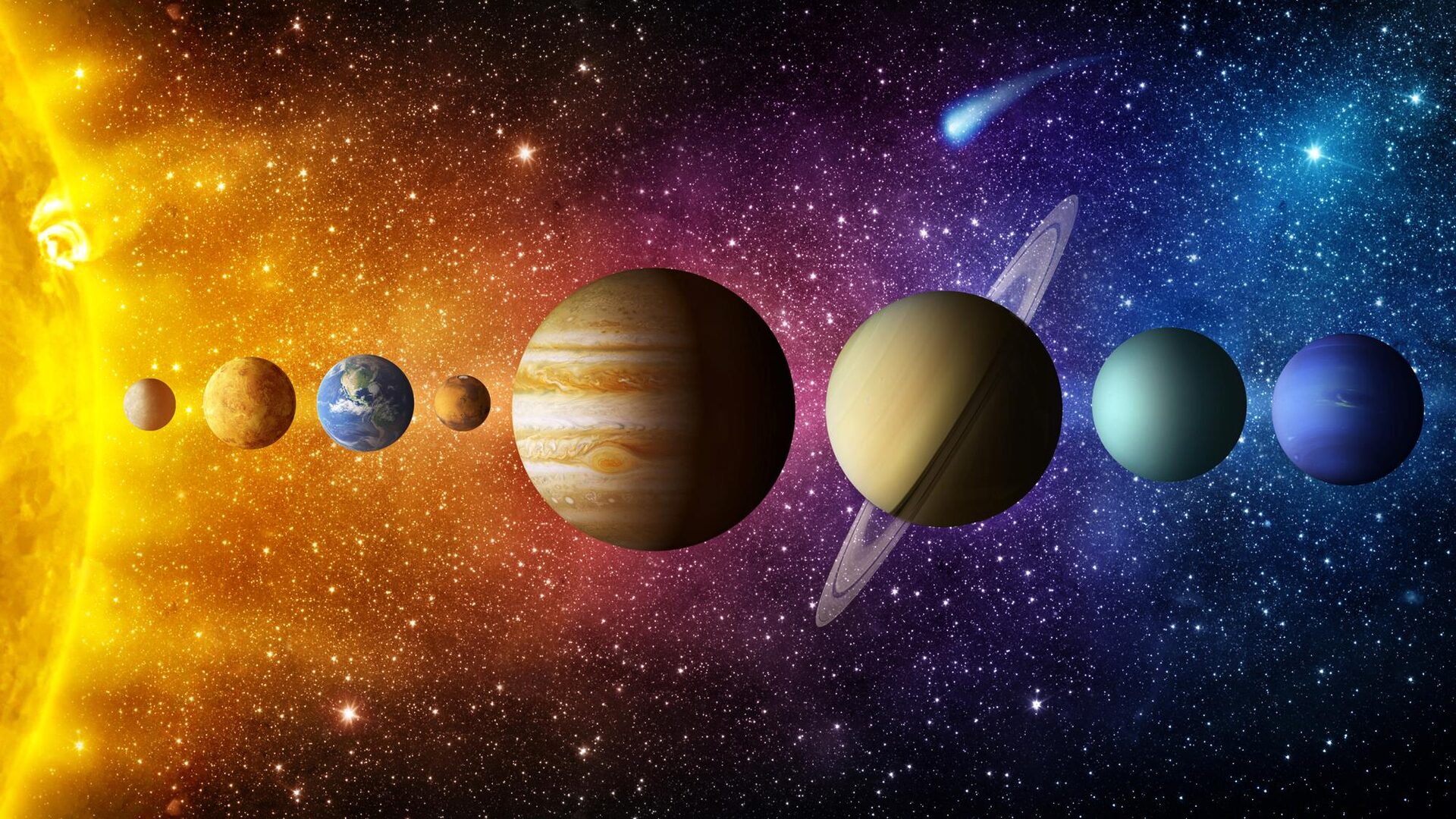 Solar System Alignment View