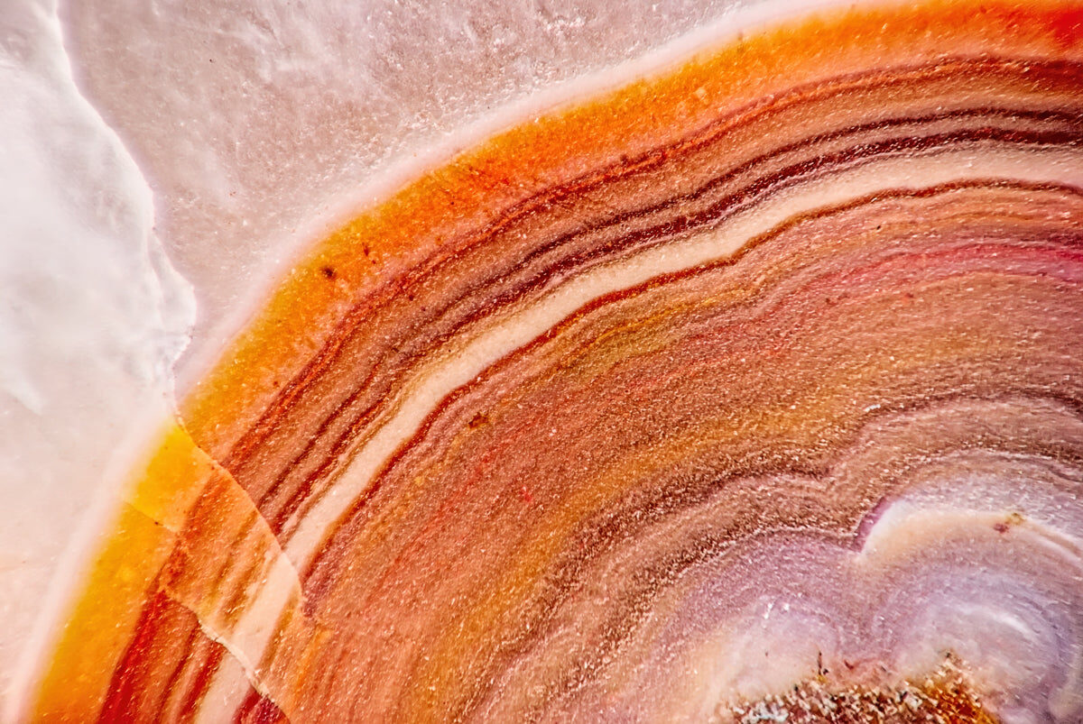 Sunset Onyx Marble Stretch Ceiling Design