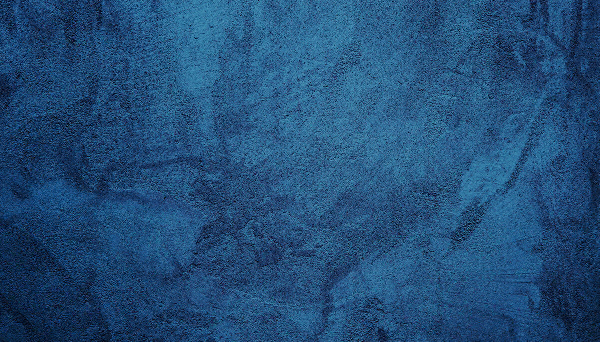 Textured Deep Blue Concrete Wall Background