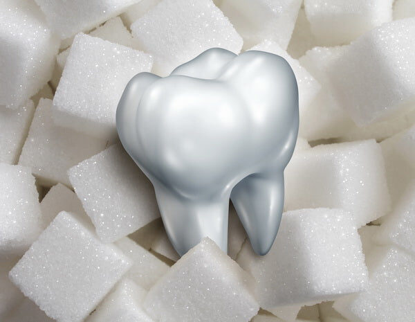 Tooth Among Sugar Cubes