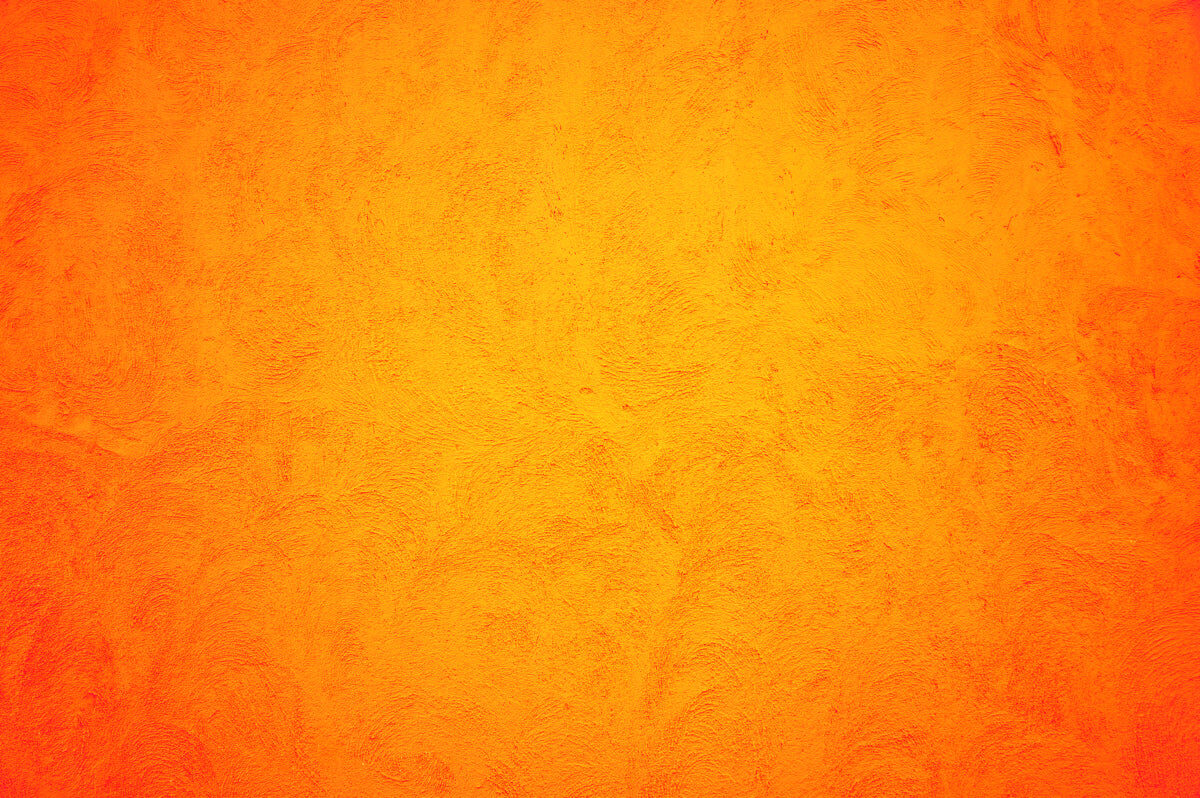 Vibrant Textured Orange Wall Background Design