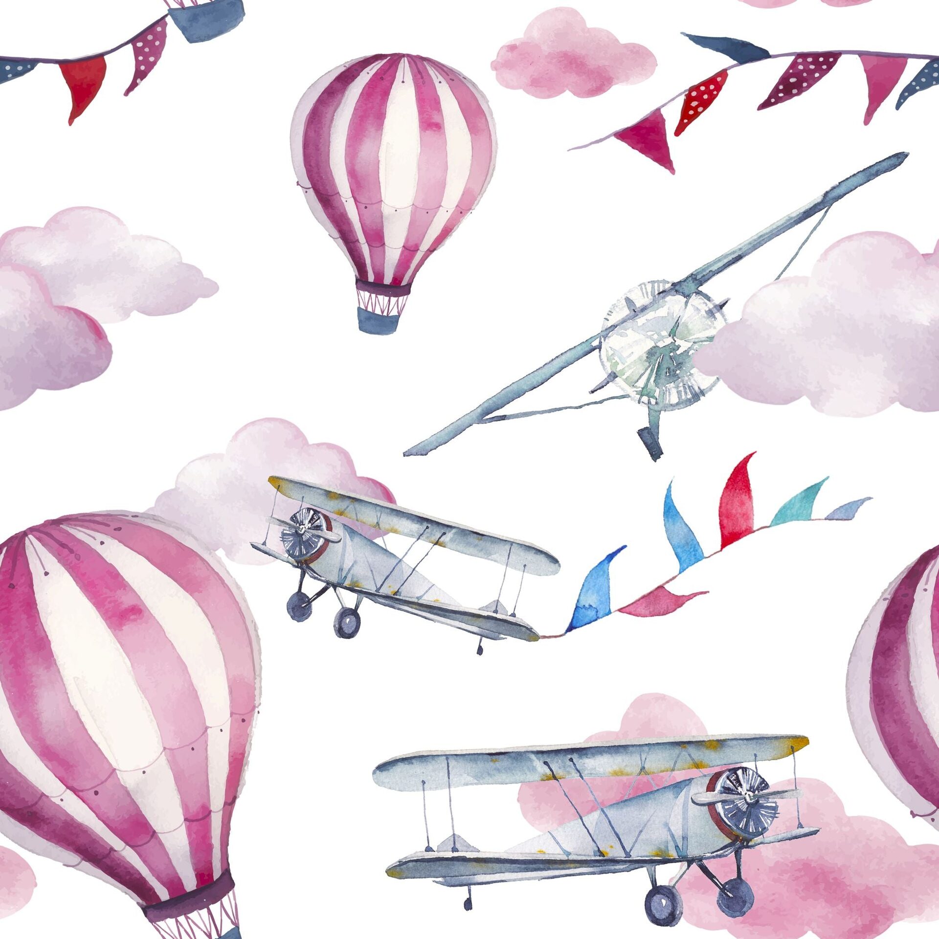 Vintage Sky Adventure Art