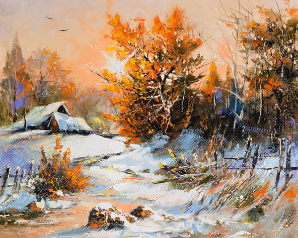 Winter’s Embrace at Sunrise